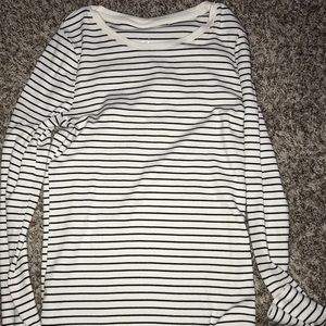 Striped long sleeve shirt